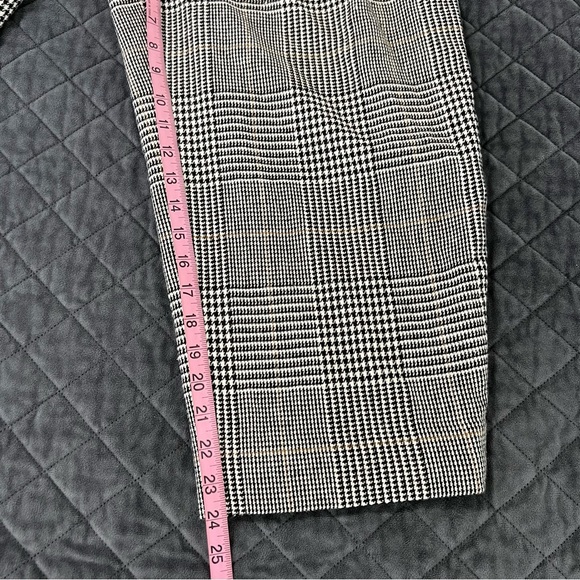 J. Crew Plaid Wool Cropped Pants Size 8 - Picture 8 of 9
